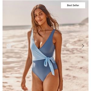 NWT Symmersalt The Perfect Wrap One Piece
